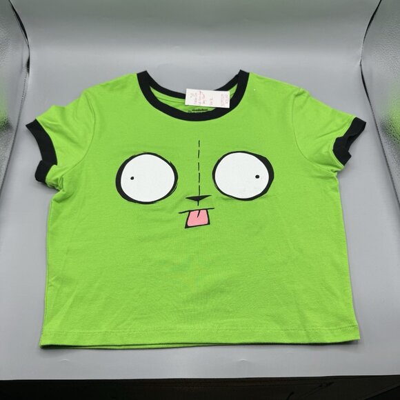 Invader Zim GIR Girls Ringer Baby T-Shirt X-LARGE New - Picture 1 of 7